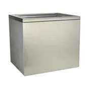 Winco PKTS-PT03 Replacement Stainless Steel Casing for Condiment Dispenser 1 image