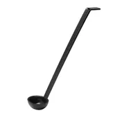 Cambro LD130110 - 13" Polycarbonate Ladle, 1 oz, Black, NSF, Made in USA 1 image