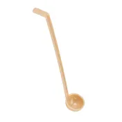 Cambro LD130133 - Camwear 13" Polycarbonate Ladle, 1 oz, Beige, NSF 1 image