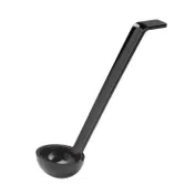 Cambro LD85110 - 8-1/2" Polycarbonate Ladle, 3/4 oz, Black, NSF, Made in USA 1 image