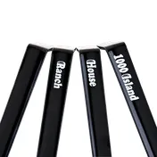 Cambro LD85A110 - 8-1/2" Plastic Ladle, 3/4 oz, Black, 12/Case 1 image