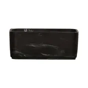 Cal-Mil 23739-10-124 Bowl, 10"W X 10"D X 3.25"H, Square, Resin 1 image