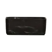 Cal-Mil 23739-12-124 Bowl, 12"W X 12"D X 3.25"H, Square, Resin 1 image