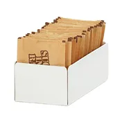 Cal-Mil 23827-15 Juno Condiment Holder, 4.5"W X 2.25"D X 1.5"H, White Powder-Coated Metal 2 image