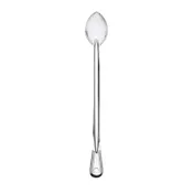 Browne USA 4780 Serving Spoon - 18" Reinforced Handle, Deep Groove, 1.5 mm Stainless Steel 1 image