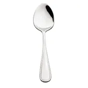 Browne USA 502502 Celine Dessert Spoon, 7-3/10" Oval, 18/0 Stainless Steel, Mirror - 1 Dozen 1 image