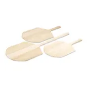 Browne USA 5116 Pizza Peel - Square 22" OAL, 12" x 12" Tapered Wooden Blade, Seasoned Lumber Handle 2 image