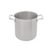 Browne USA 5723908 8.3 Qt Stock Pot, 8-1/5" Dia x 8" H, 1/4" Aluminum Core, Induction Ready 1 image