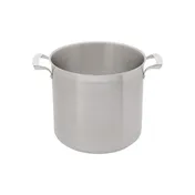 Browne USA 5723916 Thermalloy 16-Qt Pot, 11" Dia x 9-4/5" H, Stainless/Aluminum, Induction Ready 1 image