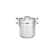Browne USA 5724068 Double Boiler, 3-Piece 9 Qt 9-1/2" Pot with Insert Aluminum Core, Induction Ready 1 image