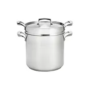 Browne USA 5724080 Double Boiler Set, 20 Qt Pot with Lid, Stainless/Aluminum Core, Induction Ready 1 image