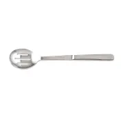 Browne USA 573155 Slotted Serving Spoon, 11-4/5" Length, 2.5 mm Stainless Steel, Mirror Finish 1 image