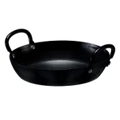 Browne USA 573746 Thermalloy Fry Pan, 6-3/10" Dia x 1-3/10" H, Steel Black, Non-Stick 1 image