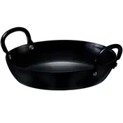Browne USA 573748 Fry Pan - 7-4/5" x 1-3/4" Black Steel, Non-Stick, Induction, 200°C, PFOA/PTFE Free 1 image
