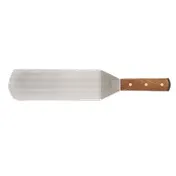 Browne USA 574317 - 13" Stainless Steel Turner, 6" Blade x 3" Width, Rivets, Wood Handle 1 image