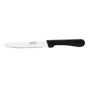 Browne USA 574329 Steak Knife, 4" Blade, 8-9" OAL, Stamped 18/0 Stainless Steel Polypropylene Handle 1 image