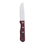 Browne USA 574340 - 10" Steak Knife, Full Tang Blade Wood Handle, 18/0 Stamped, 10"-14" - Dozen 1 image