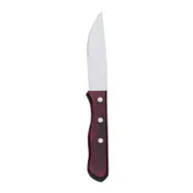 Browne USA 574341 - Vista 10" Steak Knife, Stamped, Pakkawood, 18/0 Stainless Steel Blade - Dozen 1 image