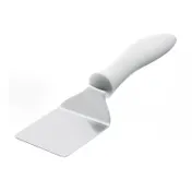 Browne USA 574363 - Turner, 2.5" x 2.5" Carbon Steel Blade, 5" White Nylon Handle, NSF 1 image