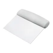 Browne USA 574379 Dough Cutter/Scraper - 6" x 3" Steel Blade, PP Handle, Heat-Resistant 446°F, NSF 1 image