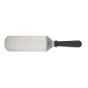 Browne USA 5744314 Stainless Steel Turner, 8" x 2" Blade, 14.5", Black ABS Handle, 1.0 mm 1 image