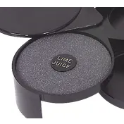 Browne USA 574834S Margarita Glass Rimmer Sponge, Black, Glass Rimmer for Salt and Sugar Edge 1 image
