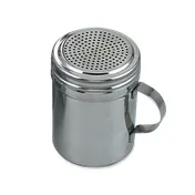 Browne USA 575699 Dredge Shaker, 12-22 oz, 2-3/4" Dia x 3-7/8" H, Steel, 1.9 mm Holes, Handled 1 image