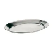 Browne USA 5811562 Oval Steak Platter, 8" x 11-1/2" Aluminum, Fits 62WU/5811062, No Handle 1 image