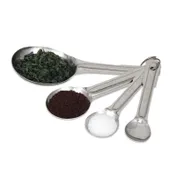 Browne USA 746108 Measuring Spoon Set - 4-Piece Stainless Steel, US Std 1/4, 1/2, 1 tsp & 1 Tbsp 1 image