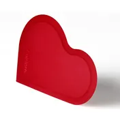 Browne USA 74736505 Scraper, 6" L x 4" W x 0.1" H, Red Plastic Handle/Blade, Dishwasher Safe 1 image