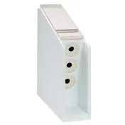 Dispense-Rite CTCD-3WT - Ice Cream Cone Dispenser, Countertop 21-3/4" H x 6" W x 22-3/4" D, Black PS 2 image