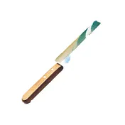Louis Tellier CAR01 Cheese Knife, 4-3/4" Stamped Blade, Wood Handle, 3"-5" Length for Raclette 1 image