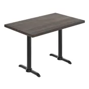 Flash Furniture GSF-REC3048-DKBRN-T0522-GG 30x48 Rectangular Beech Wood Butcher Block Table Top, Dark Brown 1 image