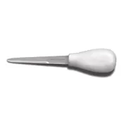Dexter 10433 Sani-Safe Oyster Knife, Boston 4" Blade, Steel, White PP Handle, NSF 1 image
