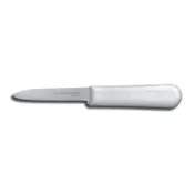 Dexter 10813 - Sani-Safe 3" Clam Knife, Steel Blade, White Plastic Handle, NSF 1 image