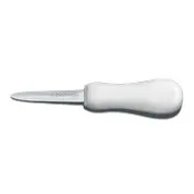 Dexter 10863 Sani-Safe Oyster Knife, 3" Blade, Carbon Steel, Polypropylene Handle, NSF 1 image