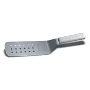 Dexter 19703 Perforated Turner 8" x 3" Stainless Steel Offset Blade, Polypropylene Handle, Made in USA 1 image