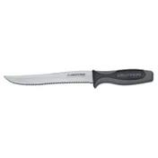 Dexter 29383 V-Lo Slicer, 8" Edge, DEXSTEEL Steel, Black/Gray Handle, NSF, Made in USA 1 image
