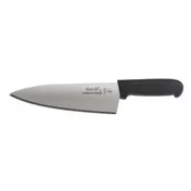 Dexter 30503 Val-U Knife - 8" Blade, DEXSTEEL Steel, Black Polypropylene Handle With Guard, NSF 1 image