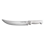 Dexter 31621 Cimeter Knife, 10" Stamped Carbon Steel Blade, White Plastic Handle, NSF 1 image