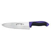 Dexter 36005P Chef Knife - 8" Stamped, DEXSTEEL Carbon Blade, Purple Plastic Handle, NSF 1 image