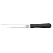 Mercer M14007 Millennia Fork, 7" Blade, 12" Length, High Carbon Steel, Plastic Handle, NSF 1 image