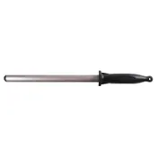 Mercer M15910 Diamond Sharpening Steel, 10" Blade, Black Polypropylene Handle, Made in USA 1 image