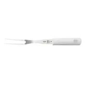 Mercer M18190 - White Cook's Fork, 8" Blade, 13.5" Length, Carbon Steel, Polypropylene Handle, NSF 1 image