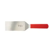 Mercer M18321RD Hell's Handle Steel Turner, 6" Blade, Red Handle, Heat-Resistant, NSF 1 image