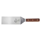 Mercer M18460 Praxis Turner - 8" Blade x 3" Width, 15" Overall, Rosewood Handle with 3 Brass Rivets 1 image