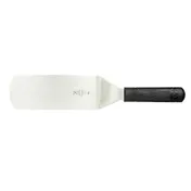 Mercer M18700 Stainless Steel Turner, 8" Blade x 3" Wide, 14-3/4" Length, Black Handle, NSF 1 image