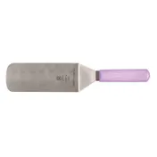 Mercer M18700PU Steel Turner, 8" Blade X 3" Wide, 14.75", Blade, Purple Polypropylene Handle 1 image