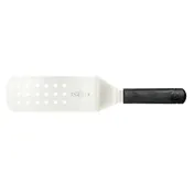 Mercer M18710 Turner - 8" Perforated, 3" Width, 14-3/4", Black Polypropylene Handle, NSF 1 image