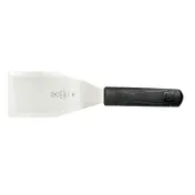 Mercer M18740 Turner - 5" x 3" Blade, 11-3/8" Length, Japanese Steel, NSF-Approved Plastic Handle 1 image